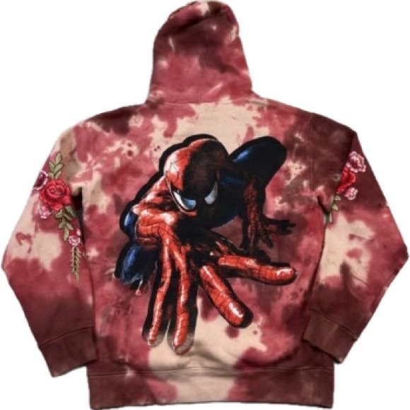 marvel tie dye hoodie